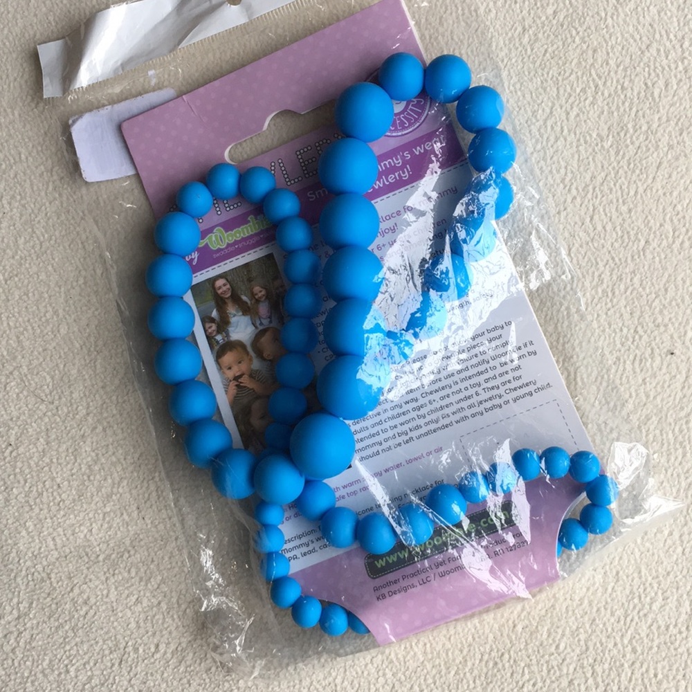 New Chewelry by Woombie silicone teething beads